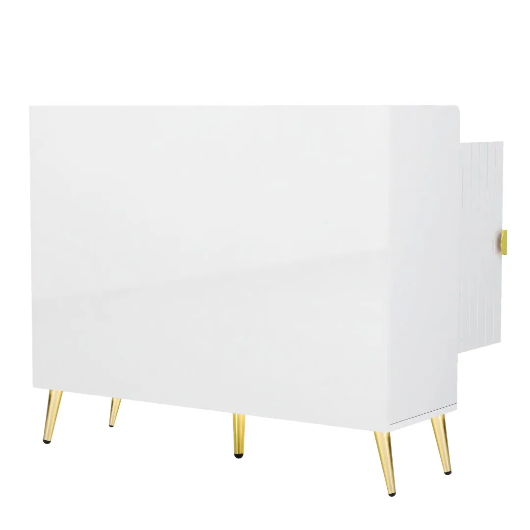 11-Tier Shoe Cabinet with Adjustable Shelves - Modern & Durable PVC Surface