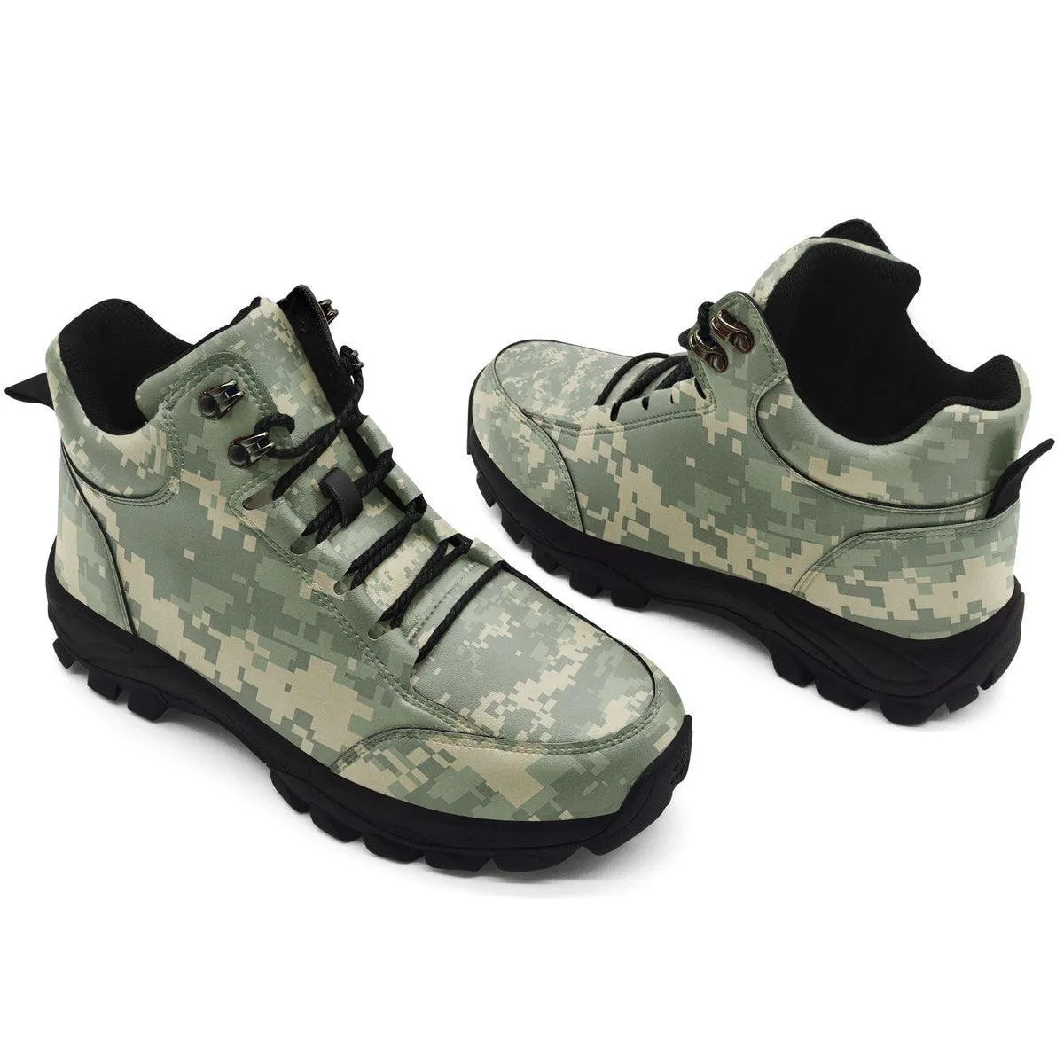 American ACU or Universal Camo Pattern (UCP) Camo Hiking Shoes