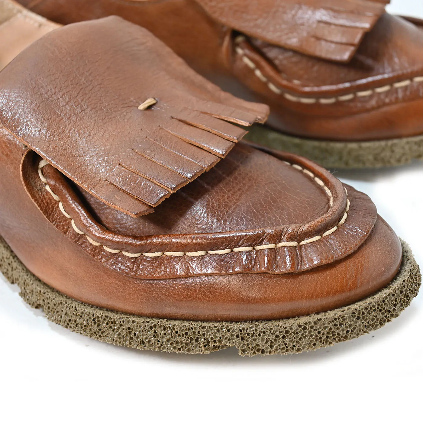 BELLE 02 - moccasin leather BRIAR