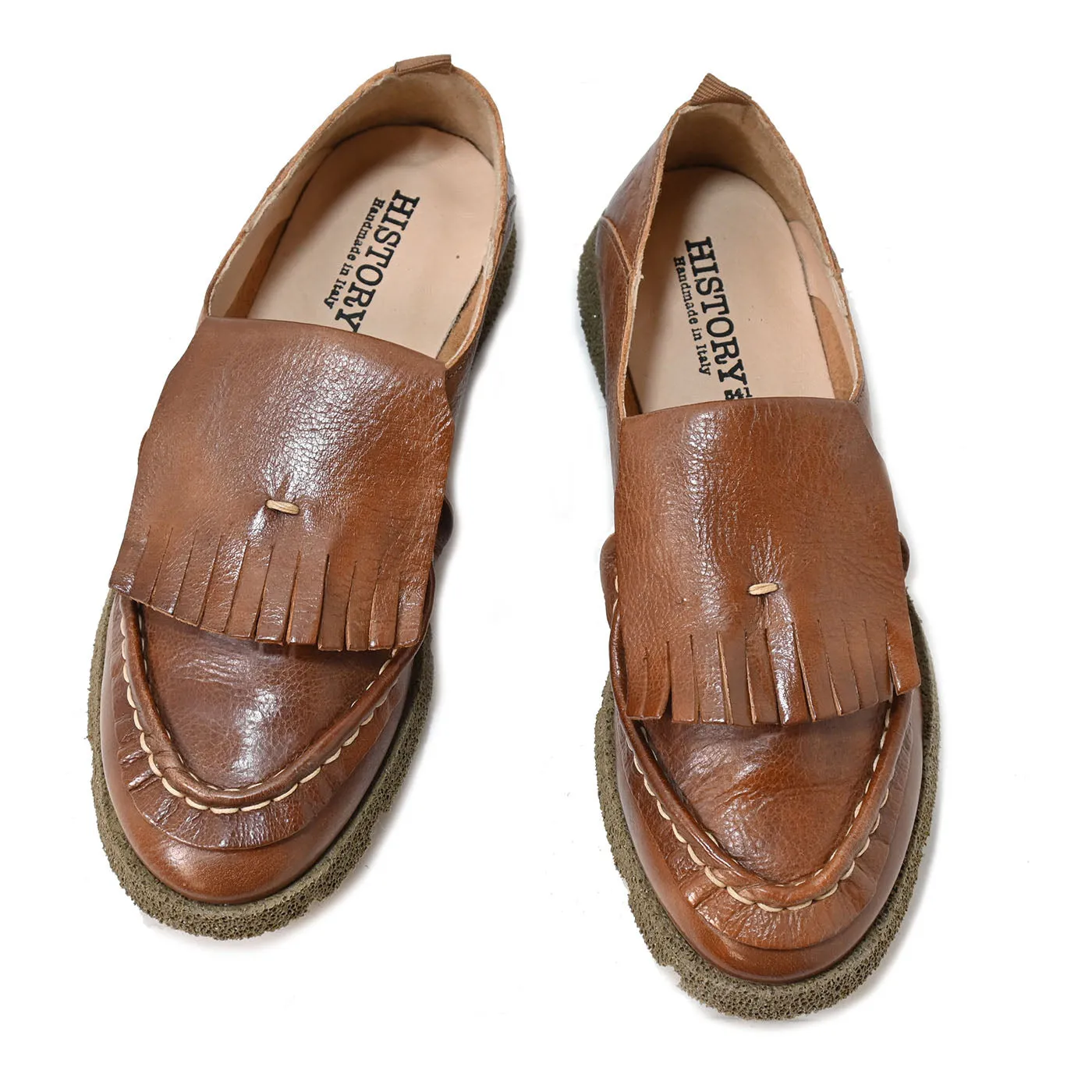 BELLE 02 - moccasin leather BRIAR