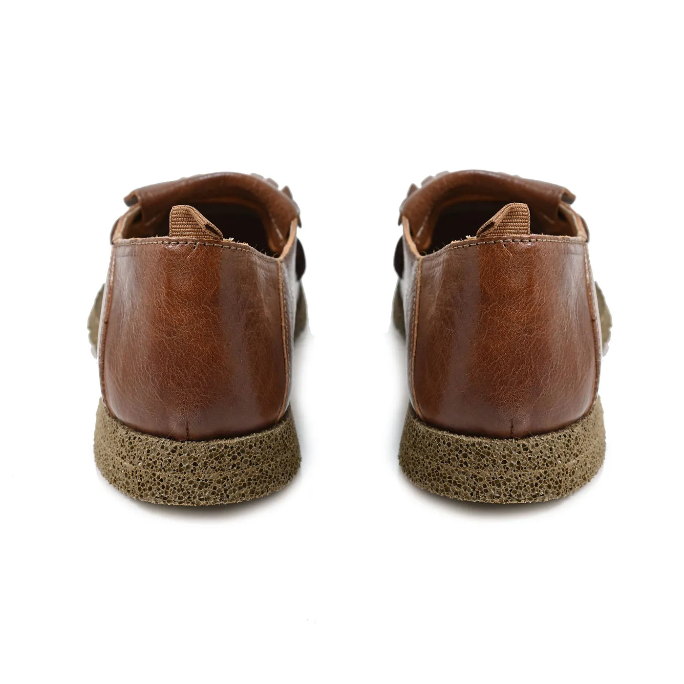 BELLE 02 - moccasin leather BRIAR