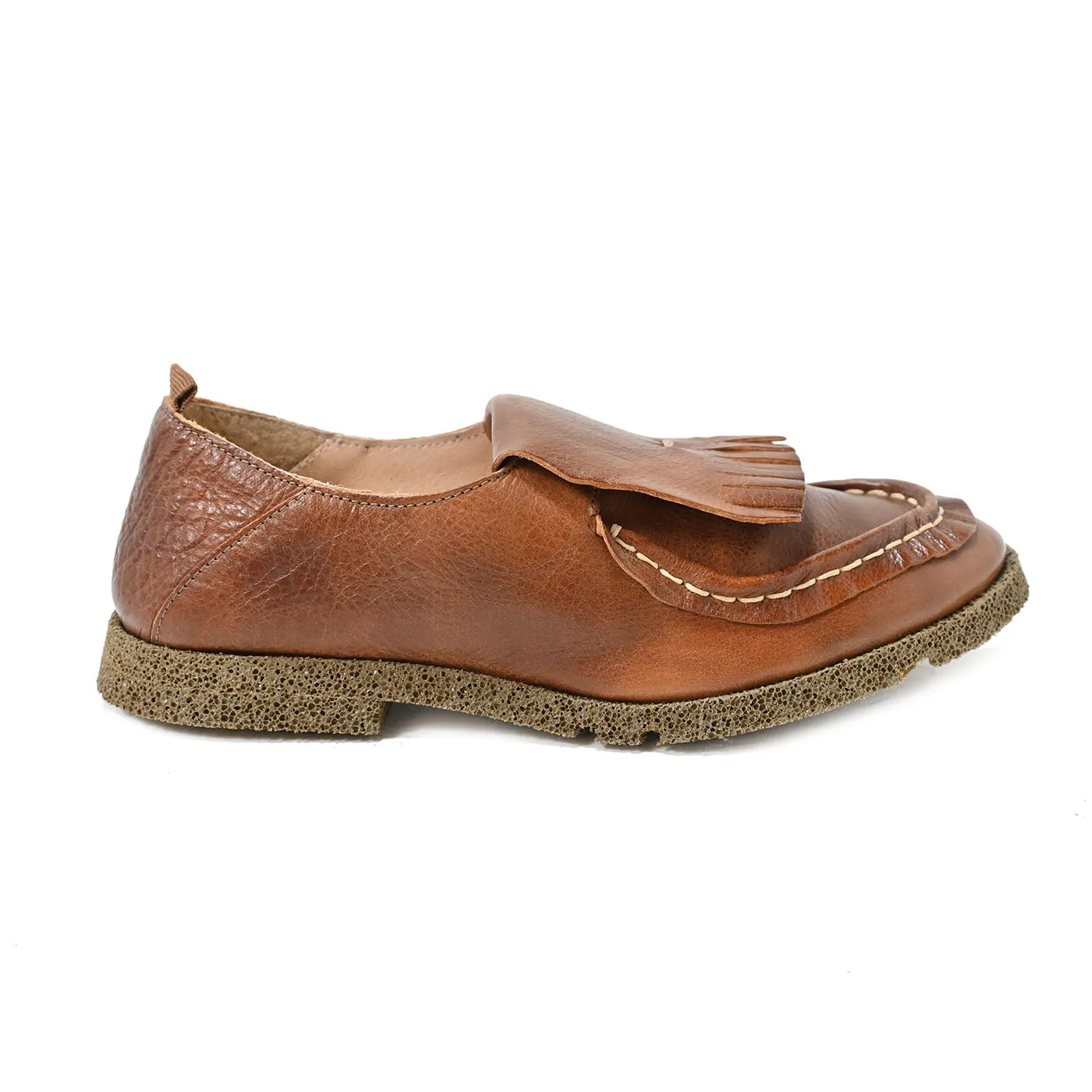 BELLE 02 - moccasin leather BRIAR