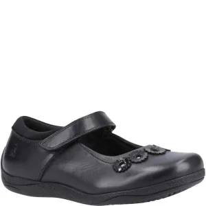 Black Christina Junior School Shoes