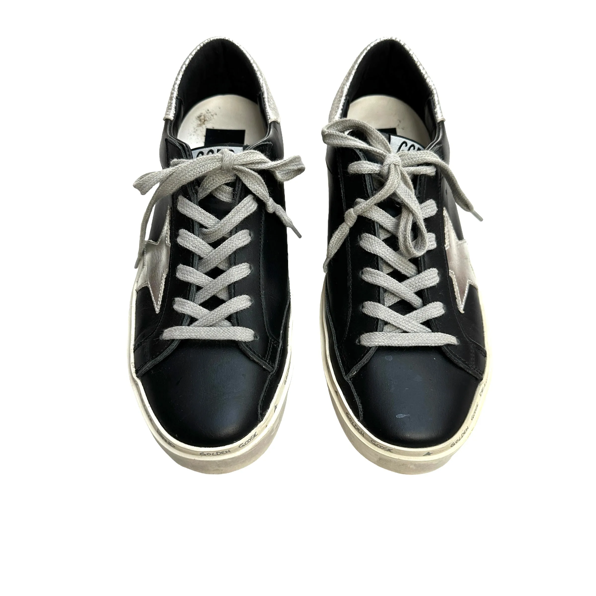 Black High Star Sneakers - 7