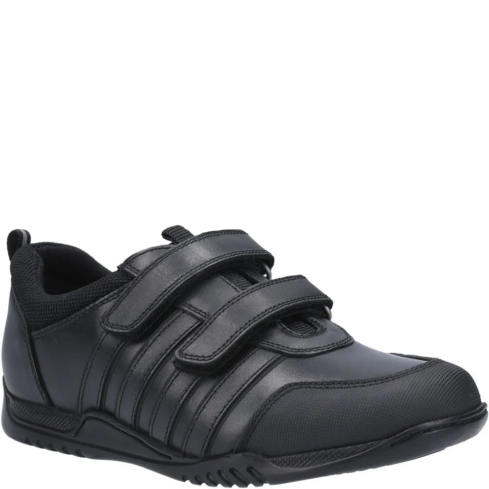 Black Josh Junior School Shoes