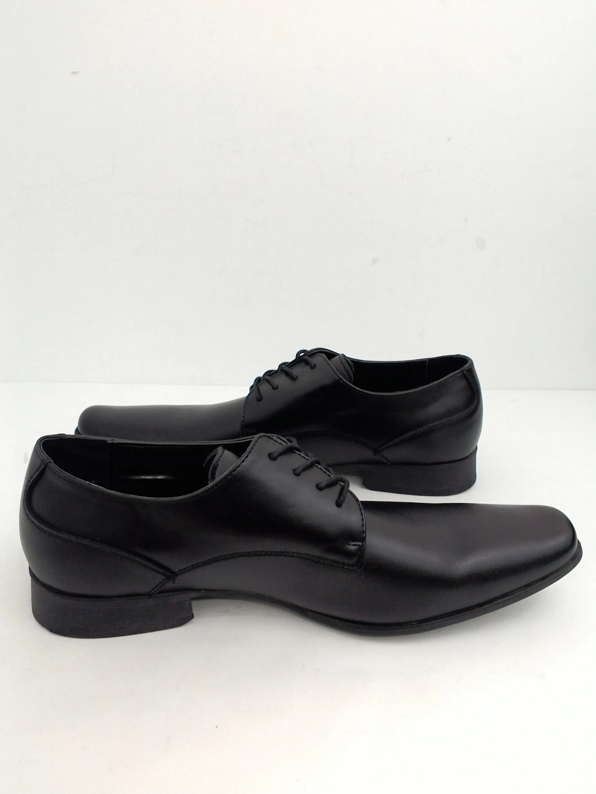 Calvin Klein Men's Dillinger Baby Scotch Oxfords, Leather, Black, Size 12