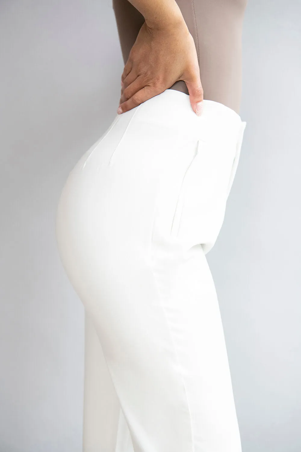 Cigarette Trouser - Off White