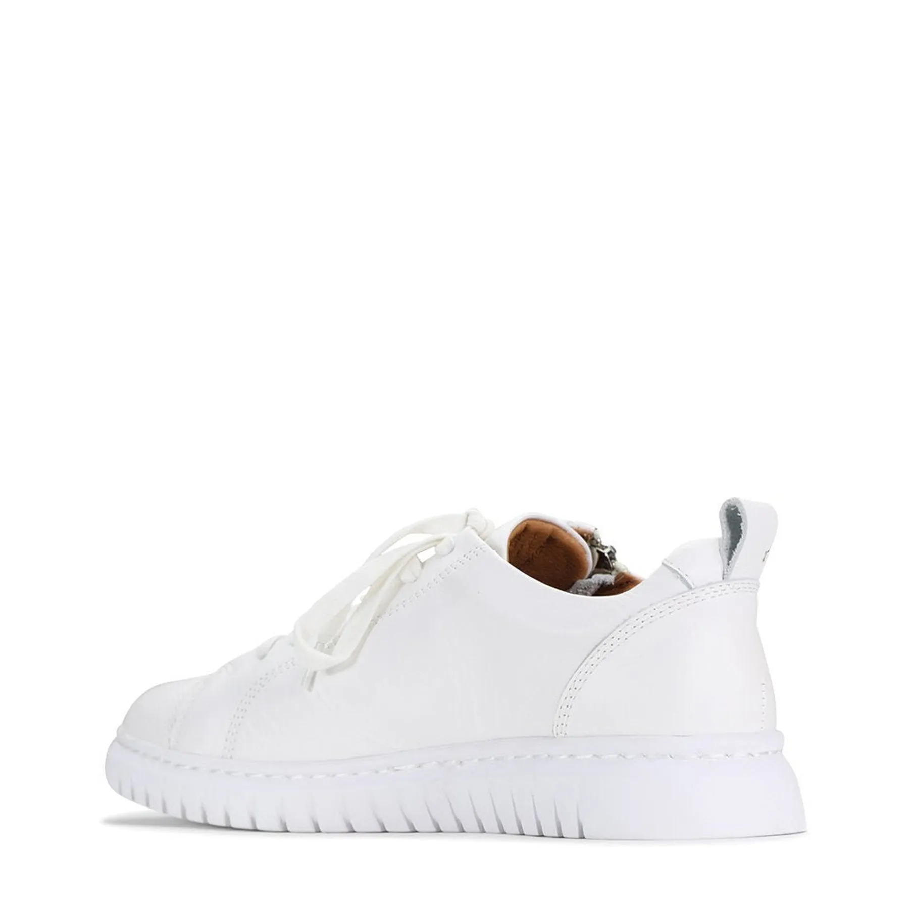 CLARENCE LOW-TOP ZIPPER SNEAKER LEATHER