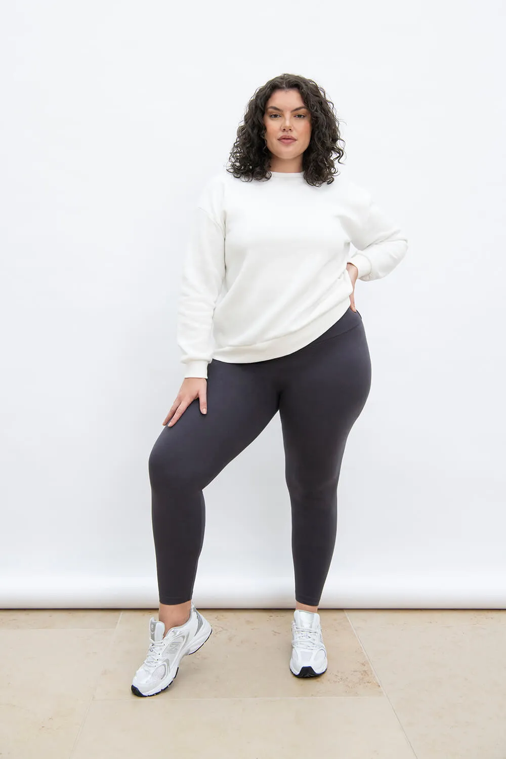 Curve Everyday High Waisted Leggings - Odyssey Grey