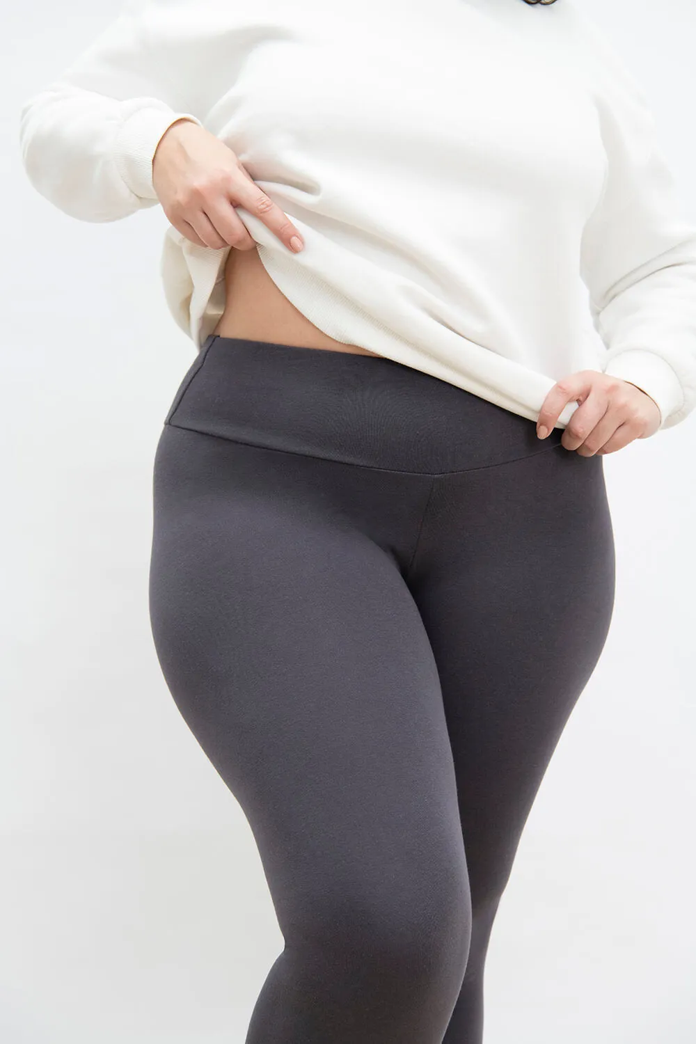 Curve Everyday High Waisted Leggings - Odyssey Grey