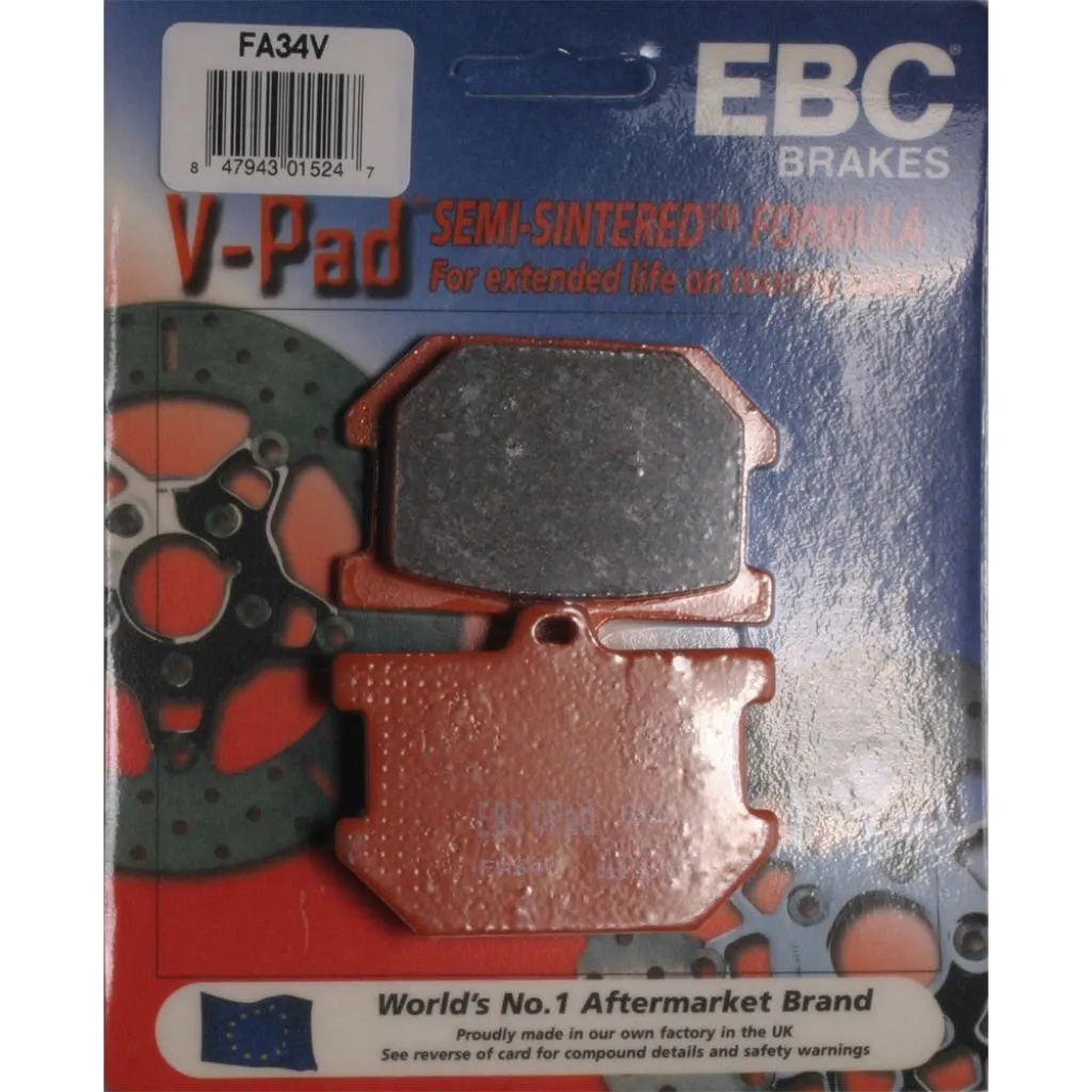 EBC Semi-Sintered Brake Pads | FA34V