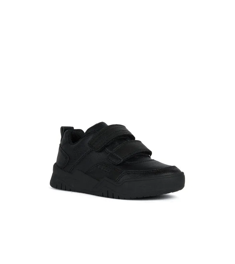 Geox Junior Boys Black School Shoe J947RC