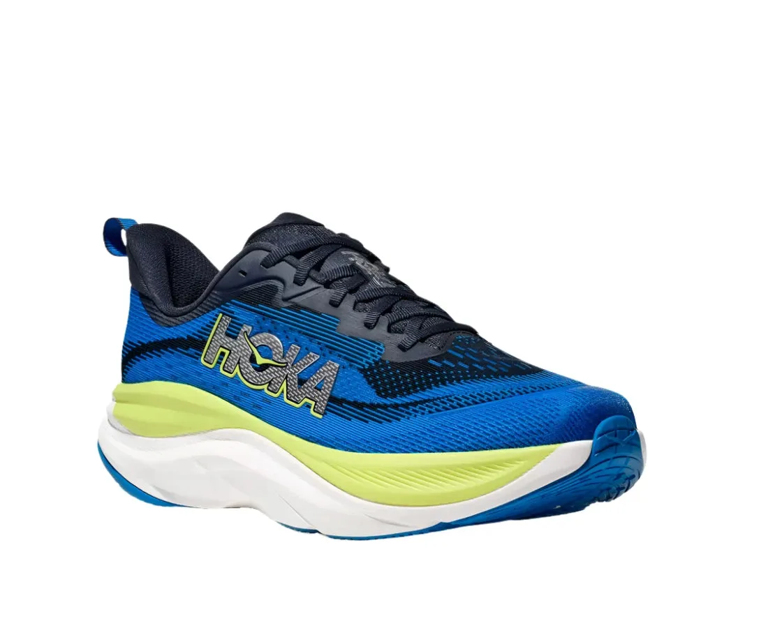 Hoka Mens Trainer Skyflow Varsity Navy/Electric Cobalt