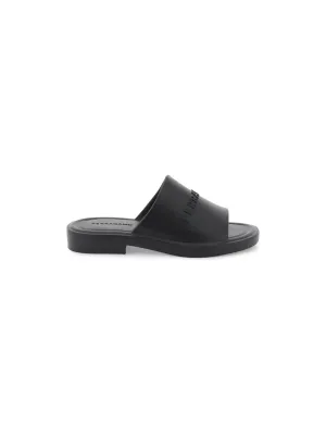 Leather Slide Sandals Footwear