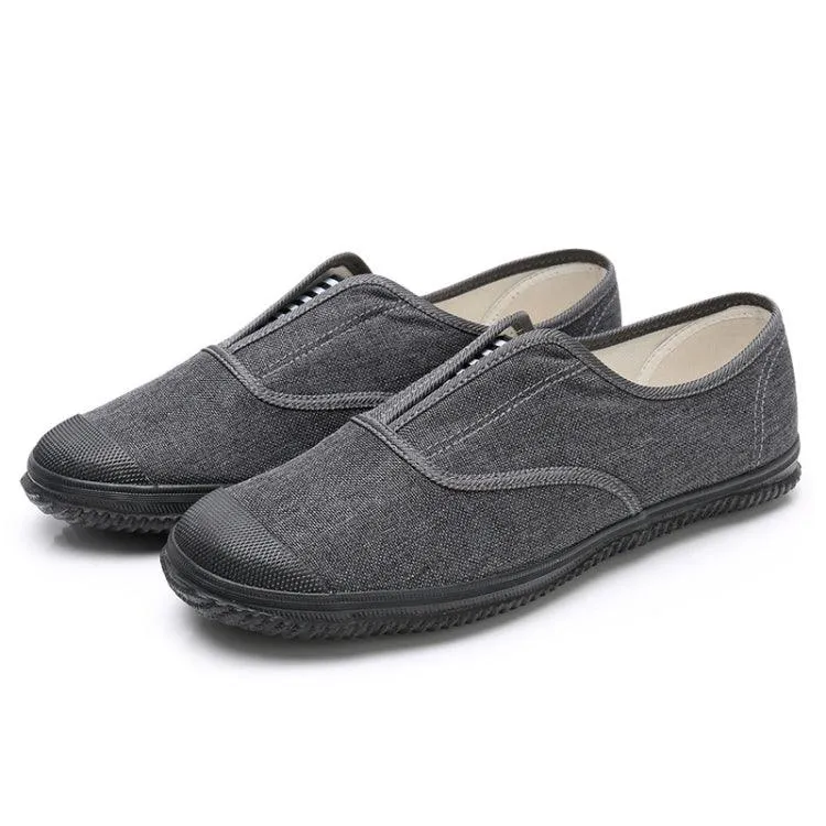 Men's Breathable Casual Loafers with Rubber Sole - Durable and Quick-Drying