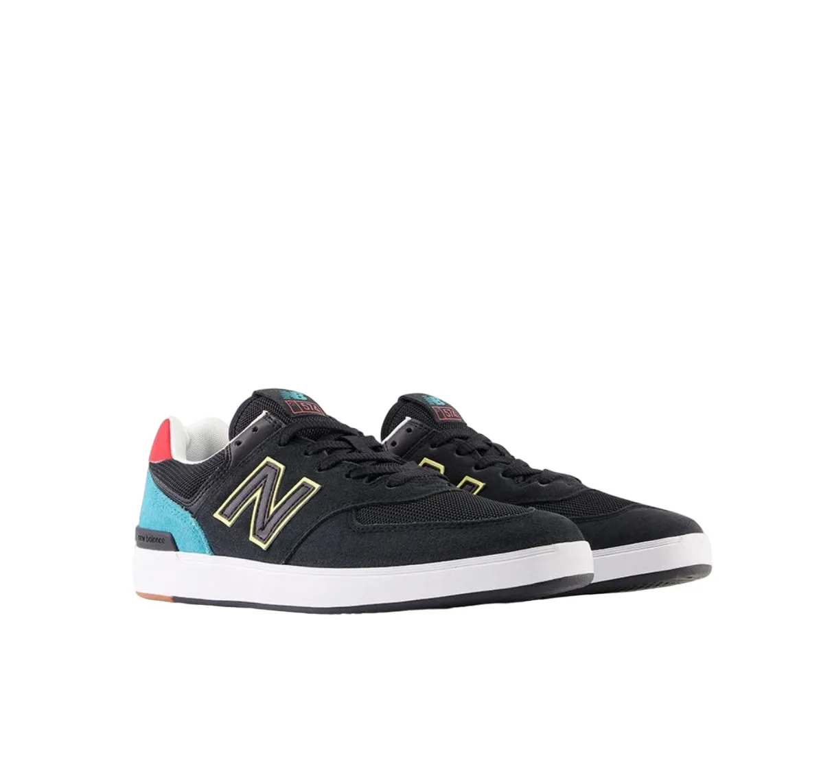 Mens New Balance 574 Black Athletic Casual Sneakers