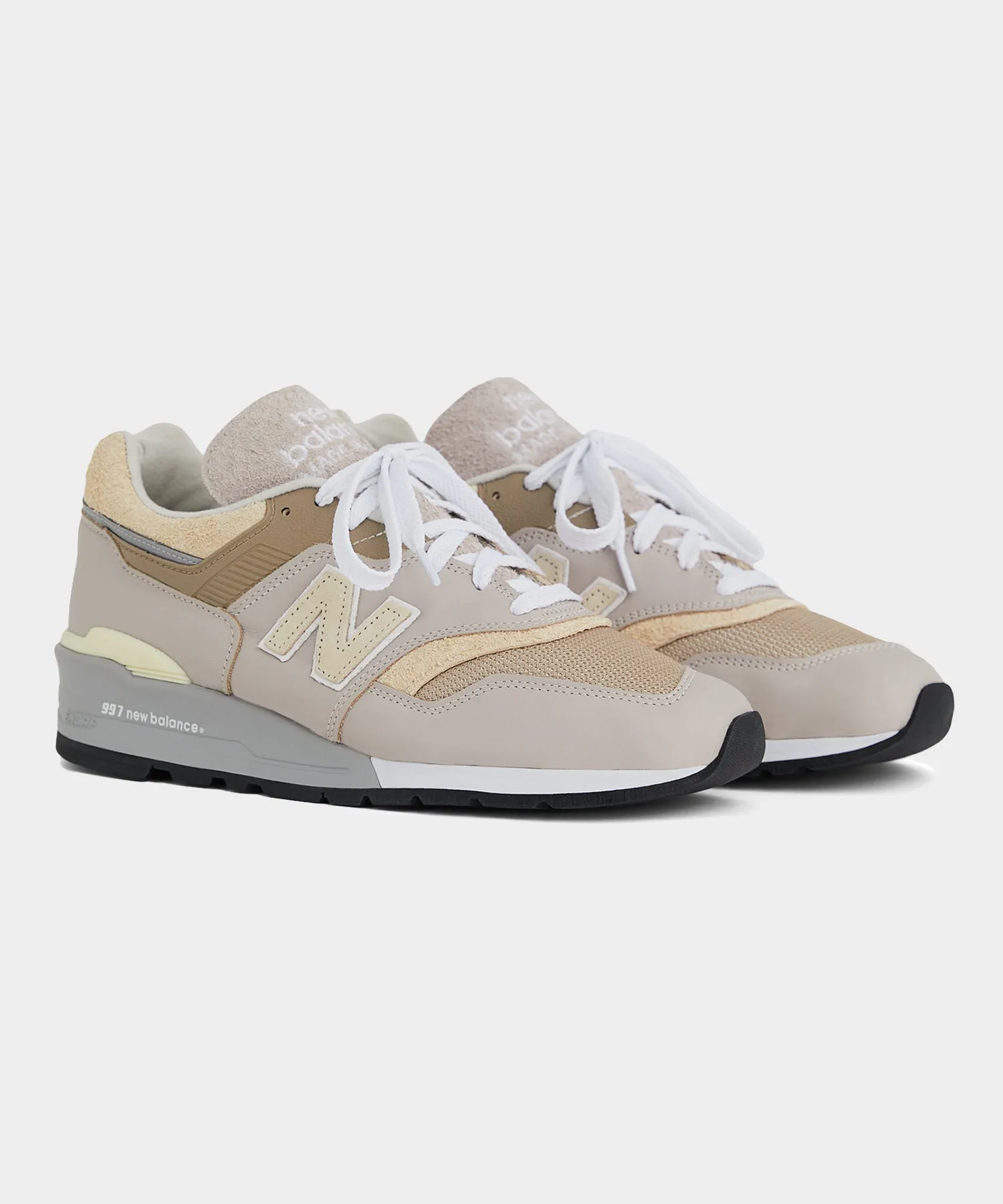 New Balance Made in USA 997 in Moonrock / Driftwood