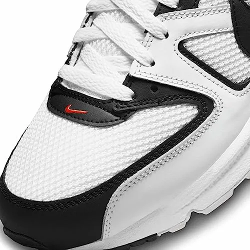 NIKE Air Max Command Men's Running Trainers Sneakers Shoes, White Max Orange Black, 13