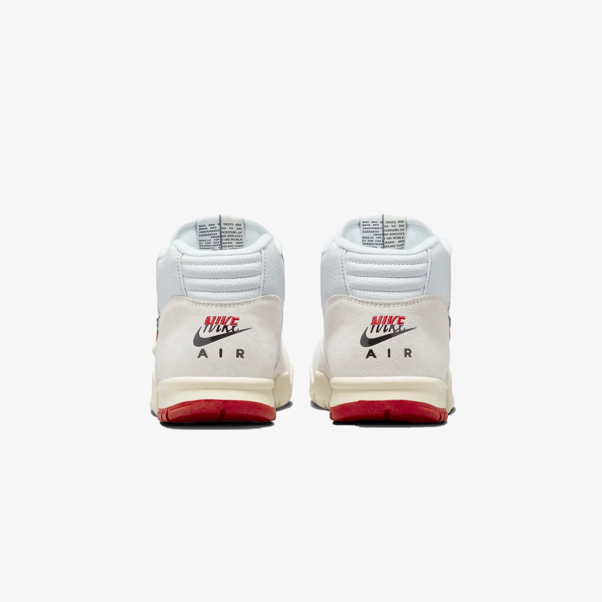 Nike | AIR TRAINER 1  { WHITE/RED