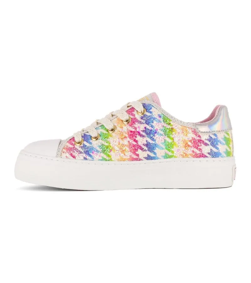 Pablosky Junior Girls Laced Shoe in Multicolour - 969200