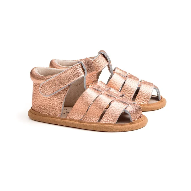 Pretty Brave - Rio Sandal - Rose Gold