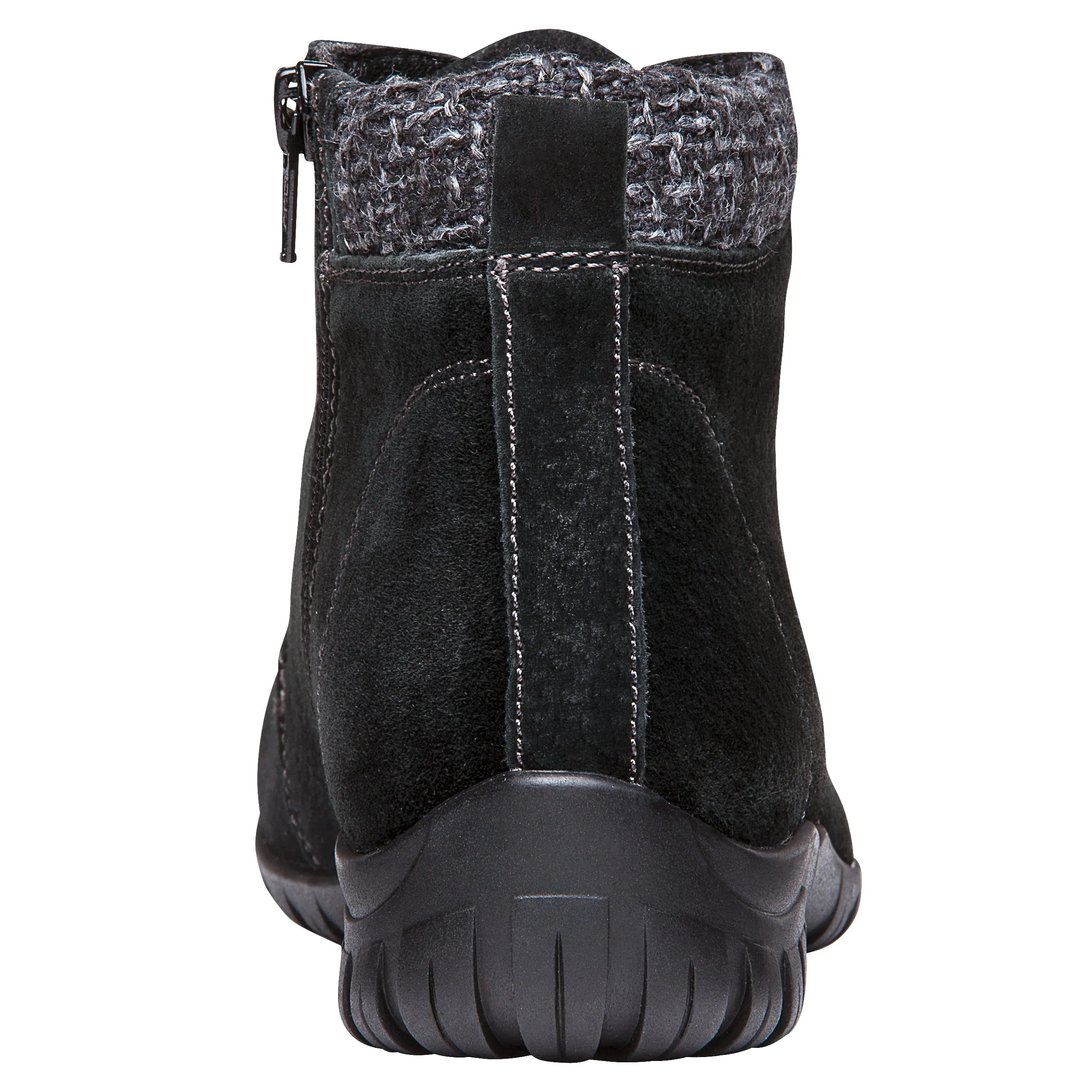 Propet Women's Boot- Delaney WFV002S - Black Suede