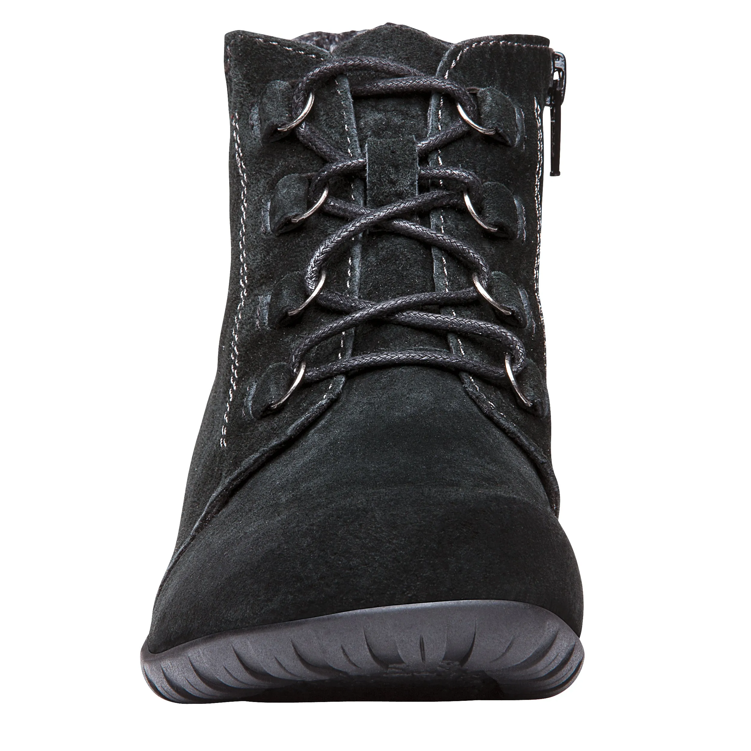 Propet Women's Boot- Delaney WFV002S - Black Suede