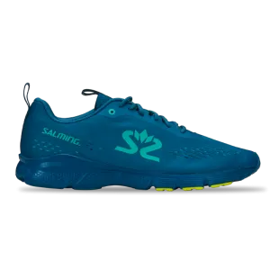 Salming Enroute 3 Digital Teal Blue / Bio Lime & Black / White