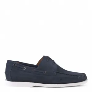 Sigma Navy Boat Shoes