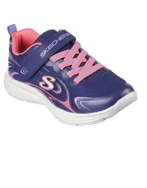 Skechers 303520L NVMT Wavy Lites - Eureka Shine Navy/Multi