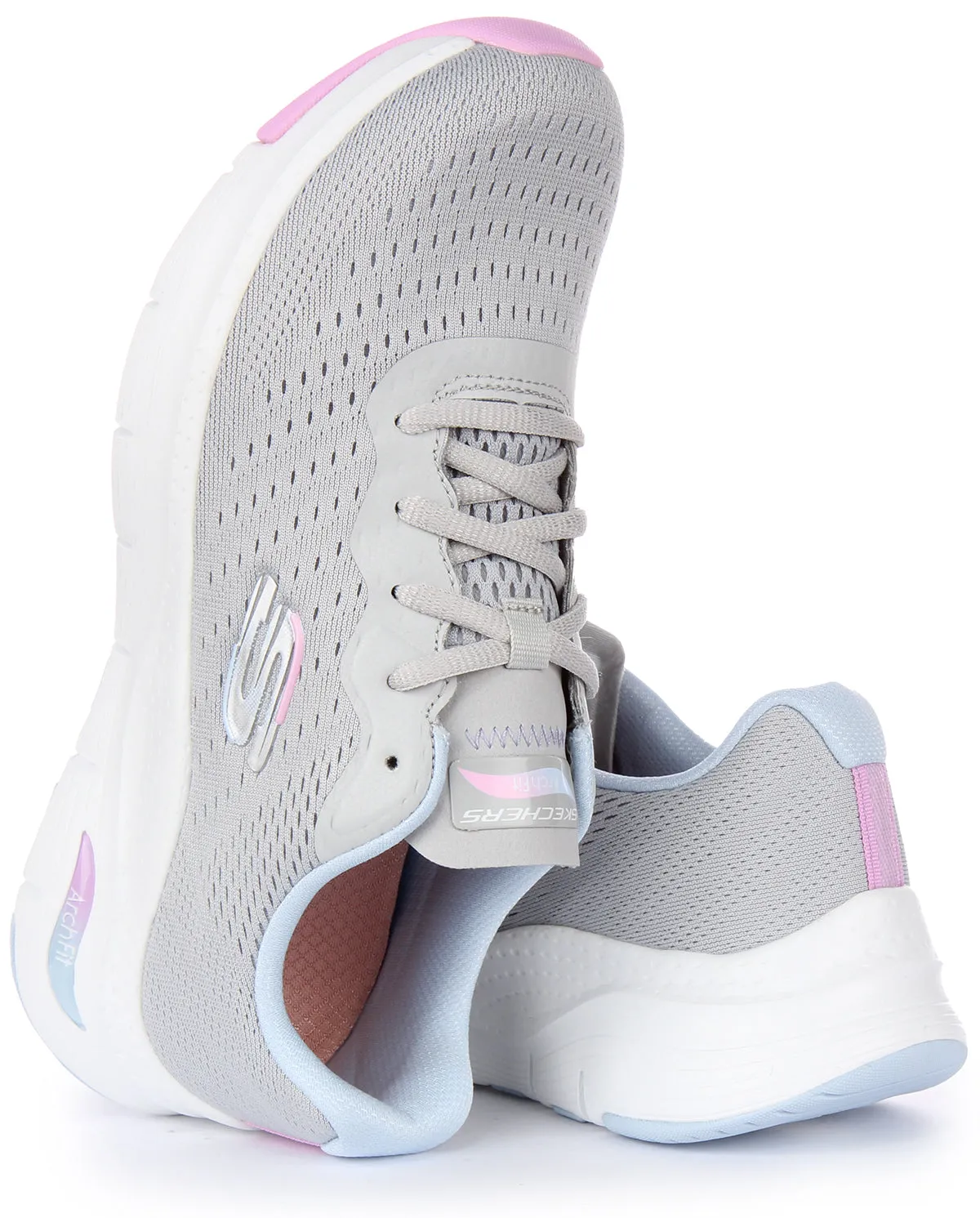 Skechers Arch Fit Infinity In Grey For Women