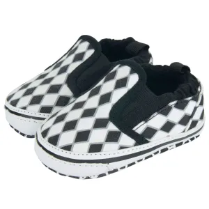 Slip-On - Diamonds - Black/White