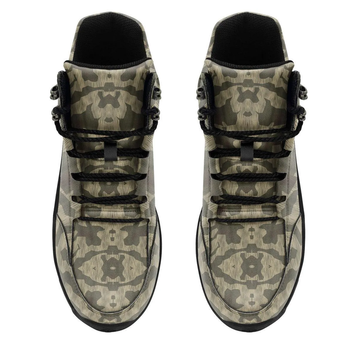 Splinter B Luftwaffen-Splittertarnmuster German WWII Camo Patterns Hiking Shoes