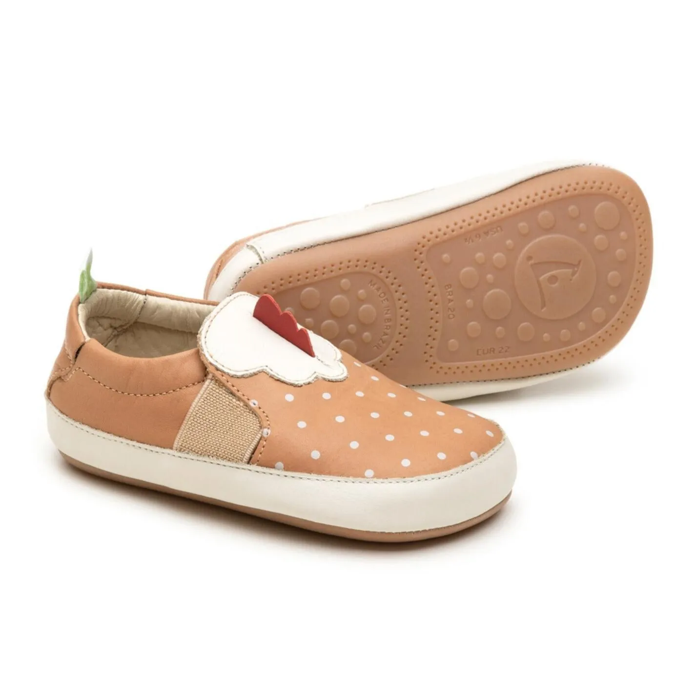 Tip Toey Joey Boy's and Girl's Fowly Sneakers, Alderwood