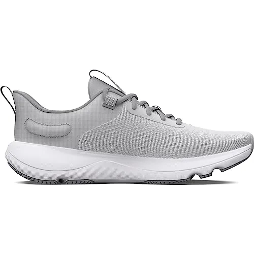 Under Armour Women's Charged Revitalize, (101) Halo Gray/Halo Gray/Iridescent, 9.5, US