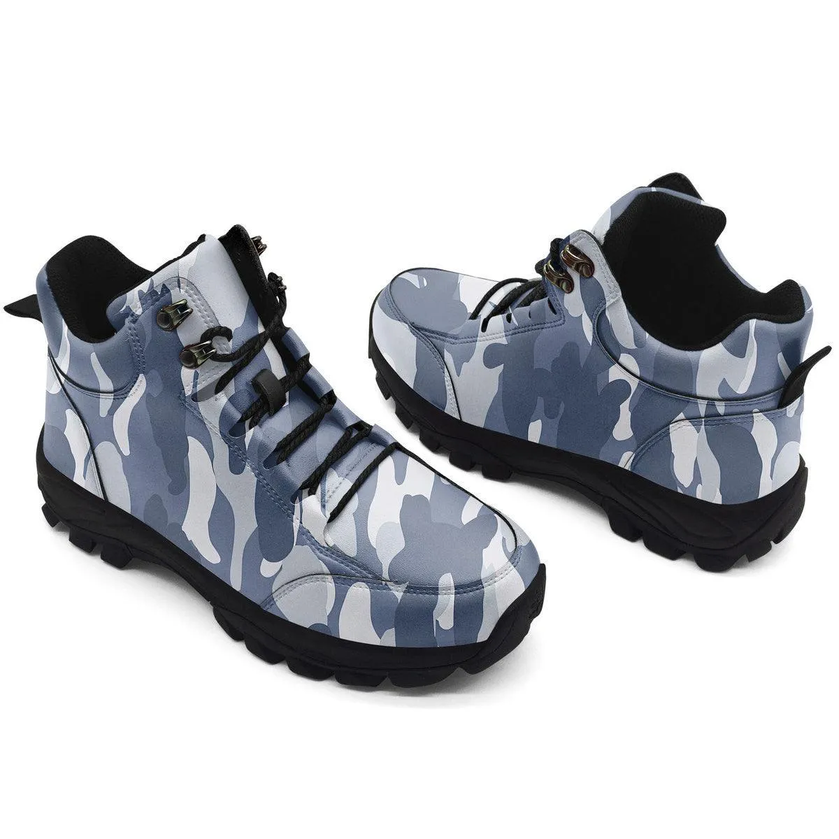 Urban Blue CAMO Hiking Shoes