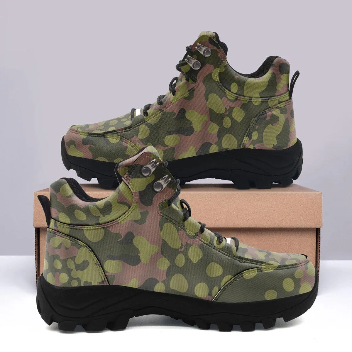 Waffen SS Type II M42 Oakleaf A Smock Dark Variant Hiking Shoes