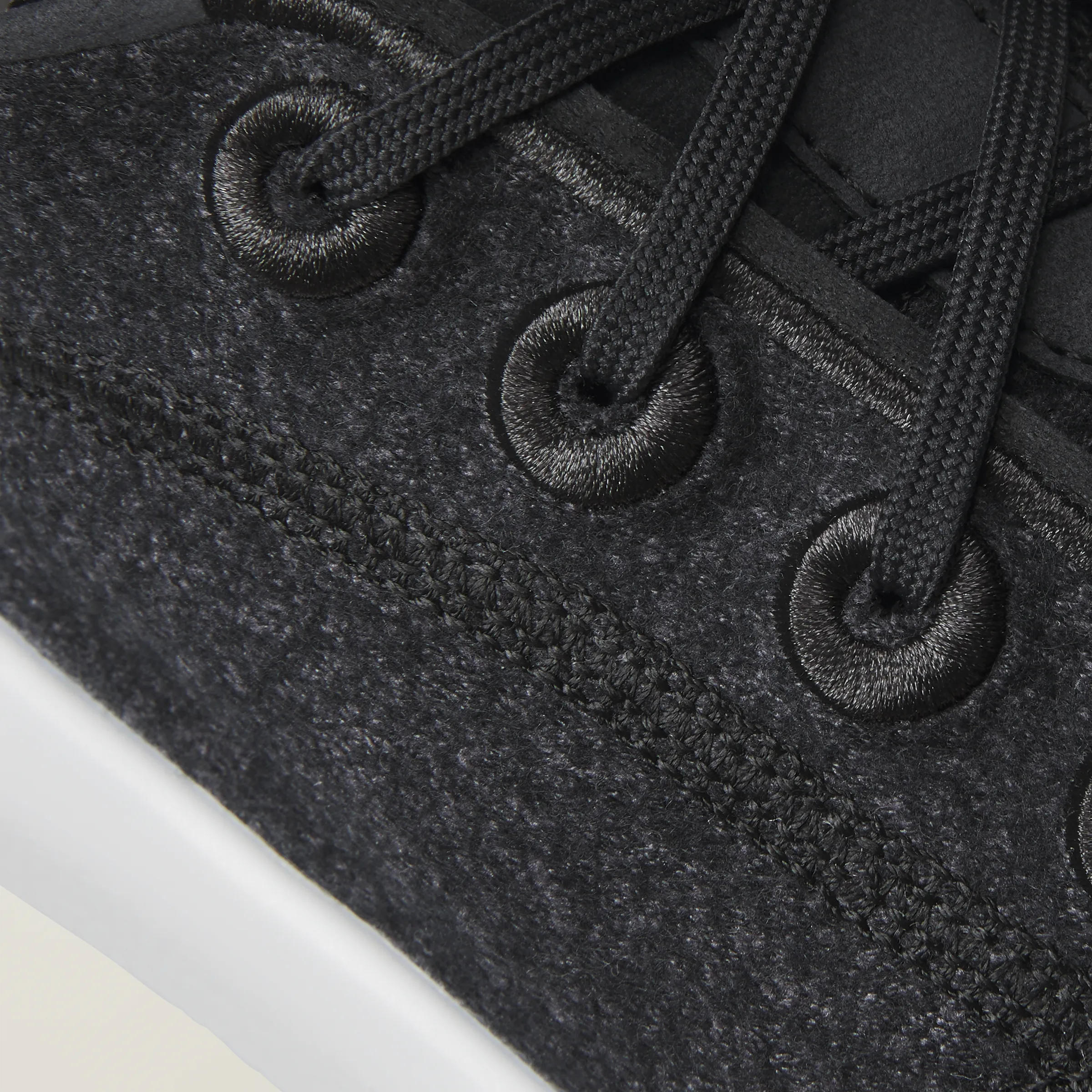 Women's SuperLight Wool Runners - Natural Black (Blizzard Sole)