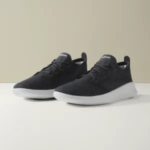 Women's SuperLight Wool Runners - Natural Black (Blizzard Sole)